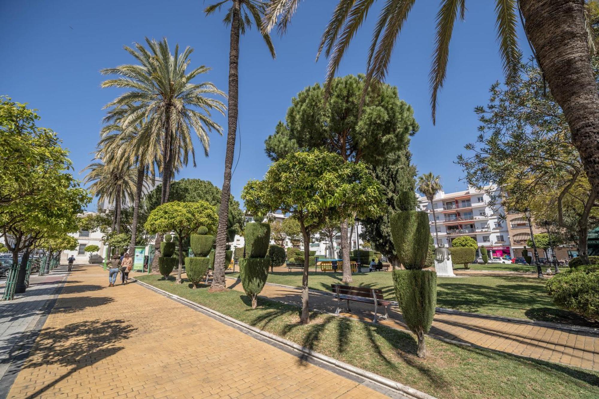 Apartamento El Teatro-atico con terraza El Puerto de Santa María Exterior foto